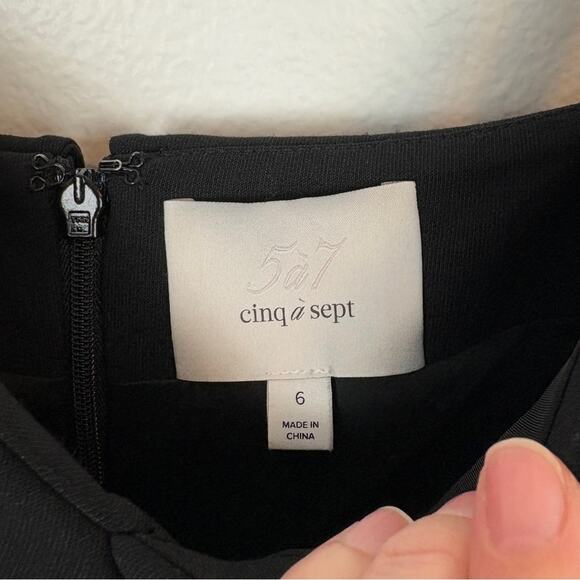Cinq à Sept Black Mini Dress - Picture 5 of 7